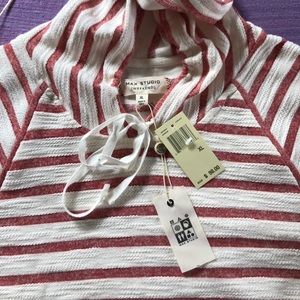 ⛱⛱Max Studio weekend striped terry knit dr…